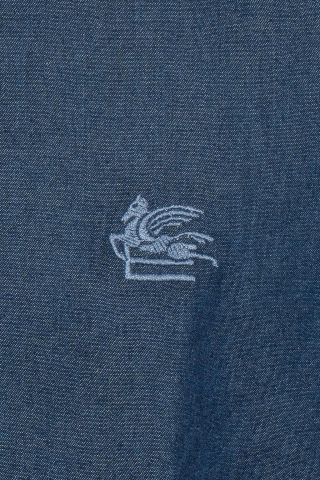 ETRO | Chambray Shirt | Denim Blue