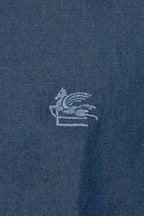 ETRO | Chambray Shirt | Denim Blue