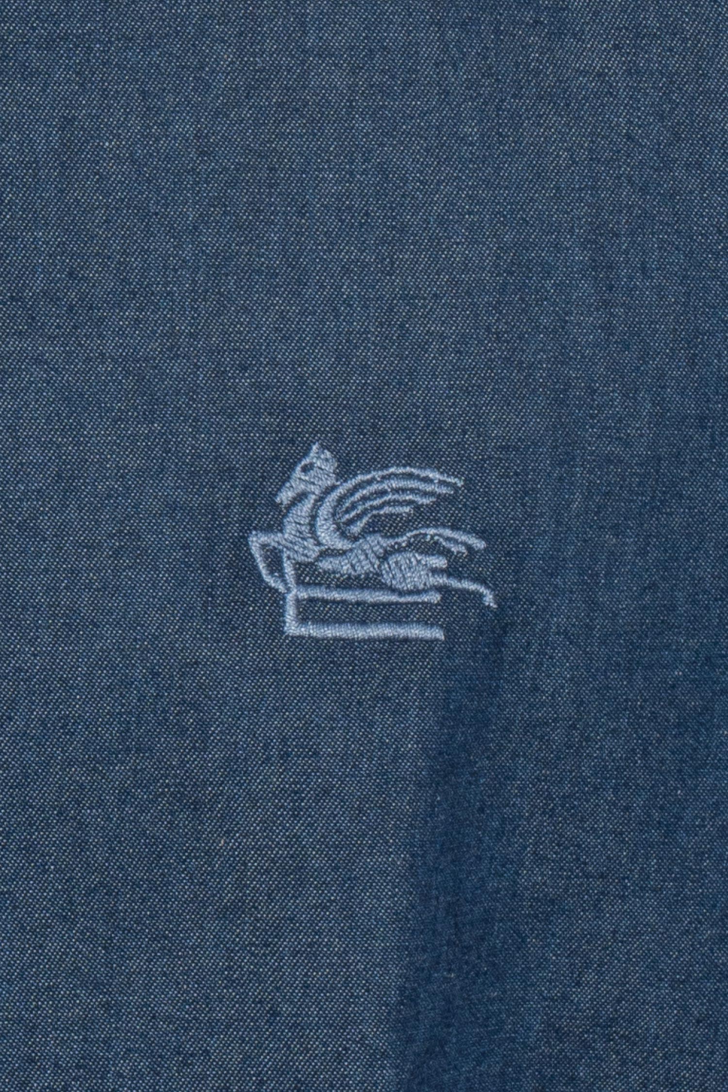 ETRO | Chambray Shirt | Denim Blue
