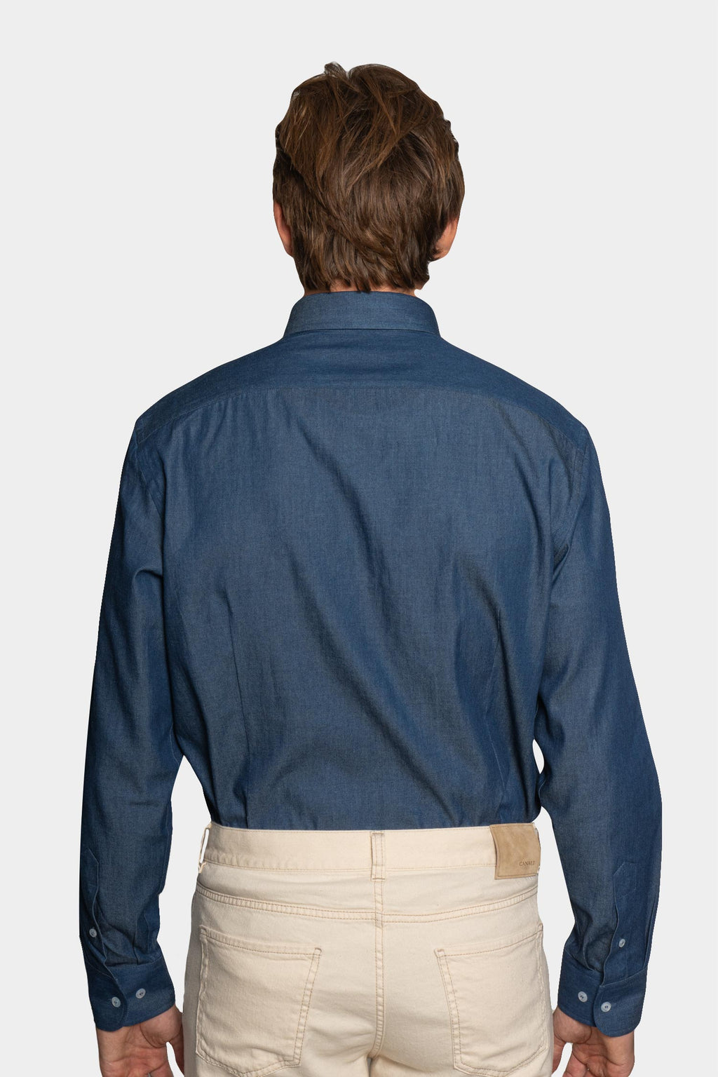 ETRO | Chambray Shirt | Denim Blue