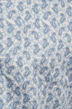 ETRO | Stretch Paisley Shirt | Blue & White