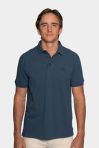 ETRO | Polo With Trim Under Collar | Navy