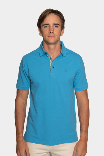ETRO Sky Polo With Contrast