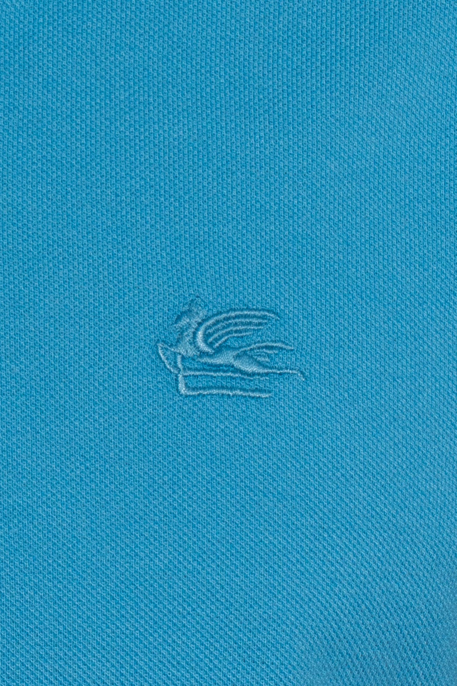 ETRO | Polo With Contrast | Sky