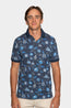 ETRO | Large Floral Polo | Navy
