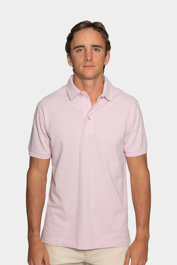 ETRO Soft Pink Polo With Trim Under Collar