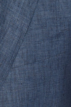 CANALI | Drop 7 Linen Jacket | Blue