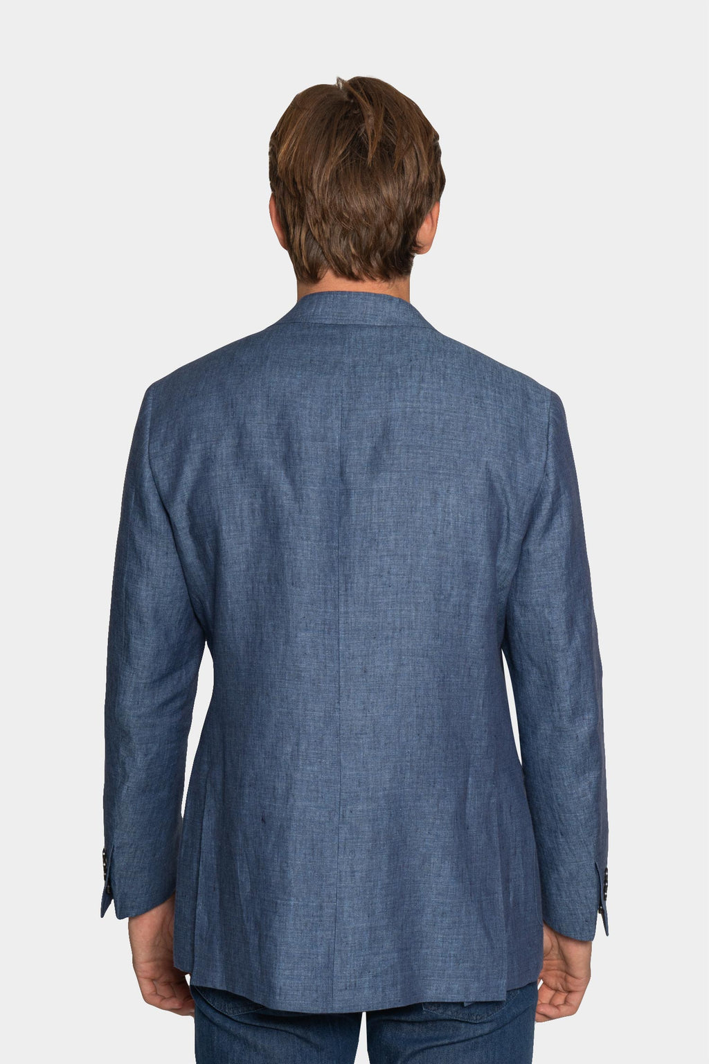 CANALI | Drop 7 Linen Jacket | Blue