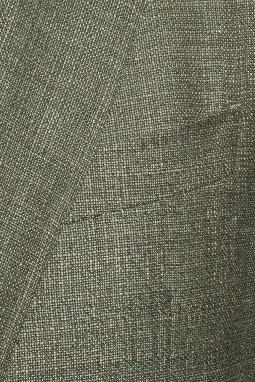 CANALI | Drop 7 Wool Blend Jacket | Olive Green