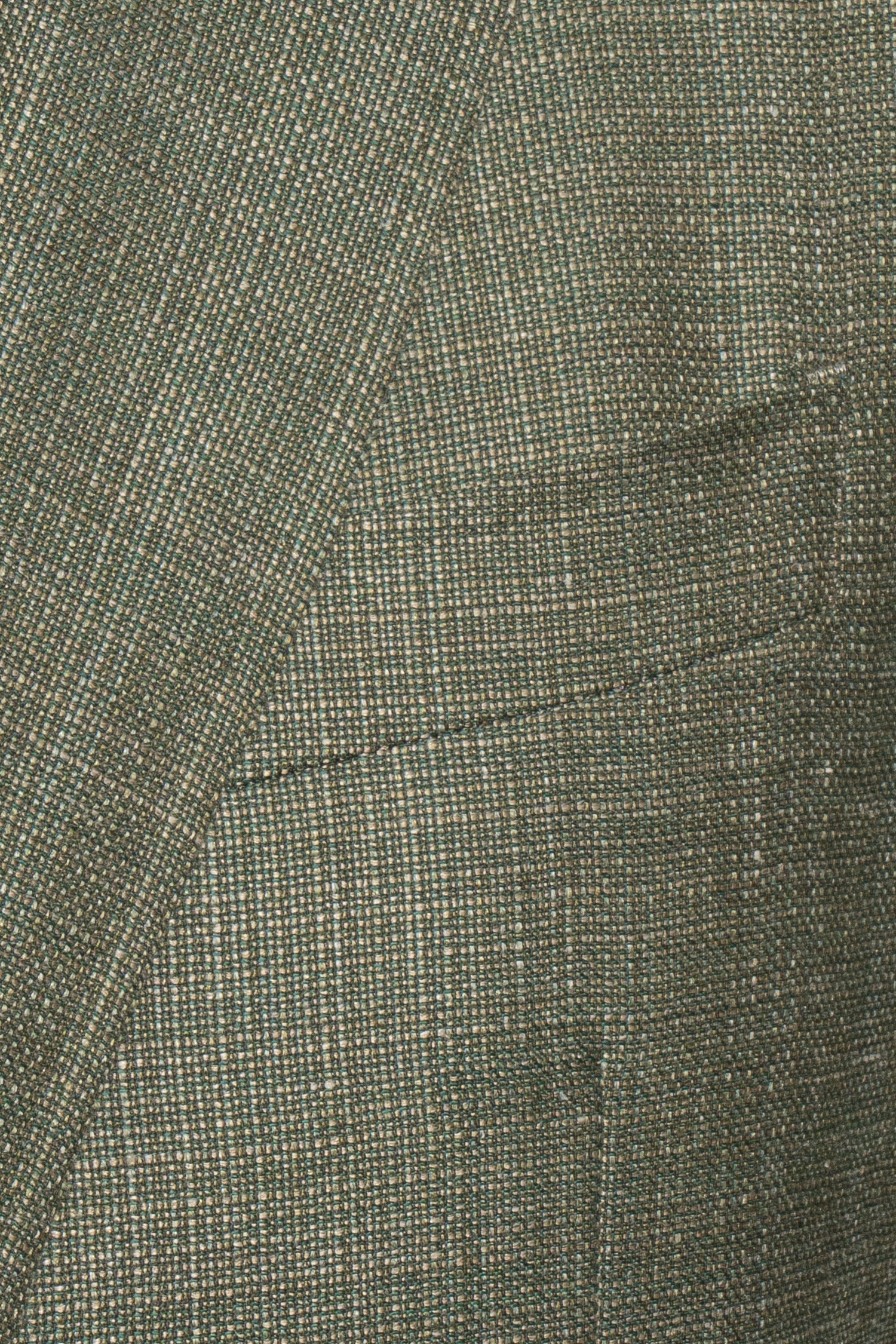 CANALI | Drop 7 Wool Blend Jacket | Olive Green