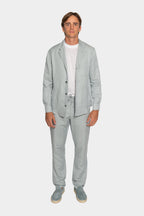CANALI | Linen & Silk Drawstring Trouser | Light Blue
