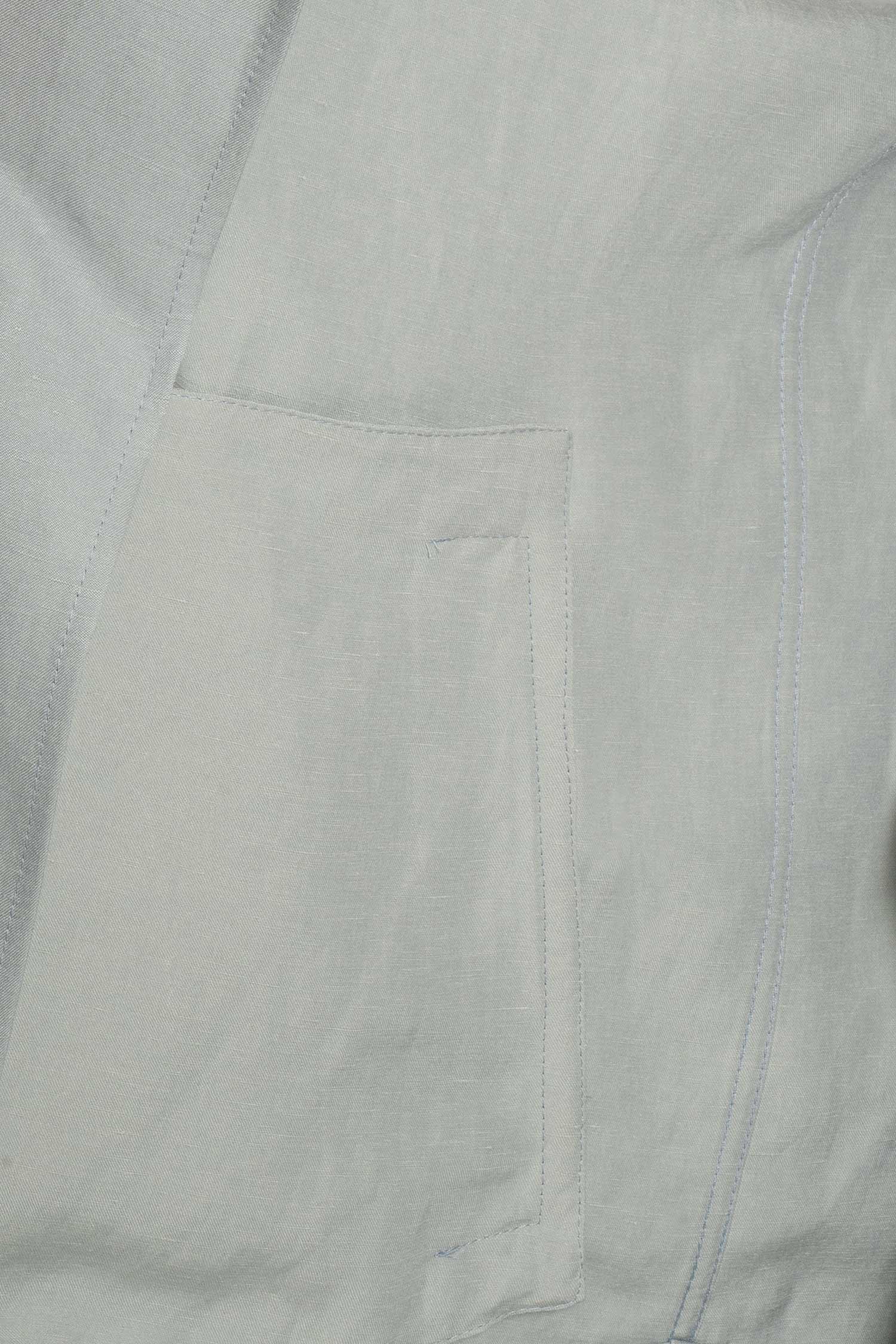 CANALI | Linen & Silk Casual Jacket | Light Blue