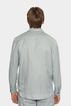 CANALI | Linen & Silk Casual Jacket | Light Blue