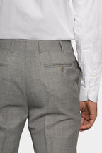 CANALI | Textured Trousers | Light Grey