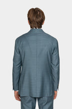 CANALI | Drop 7 Two-Tone Suit | Teal