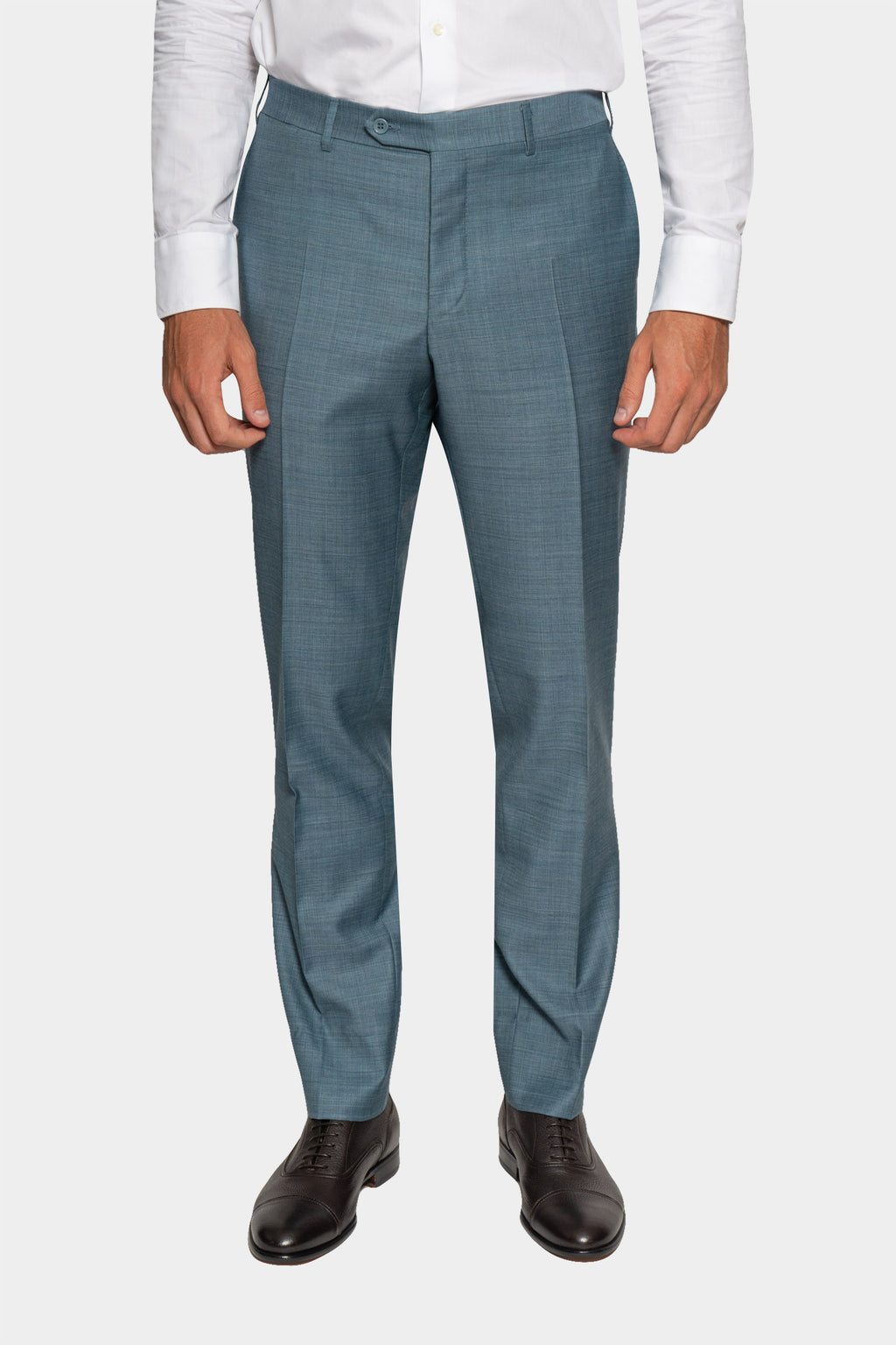 CANALI | Drop 7 Two-Tone Suit | Teal