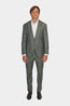 CANALI | Drop 7 Two-Tone Suit | Olive Green