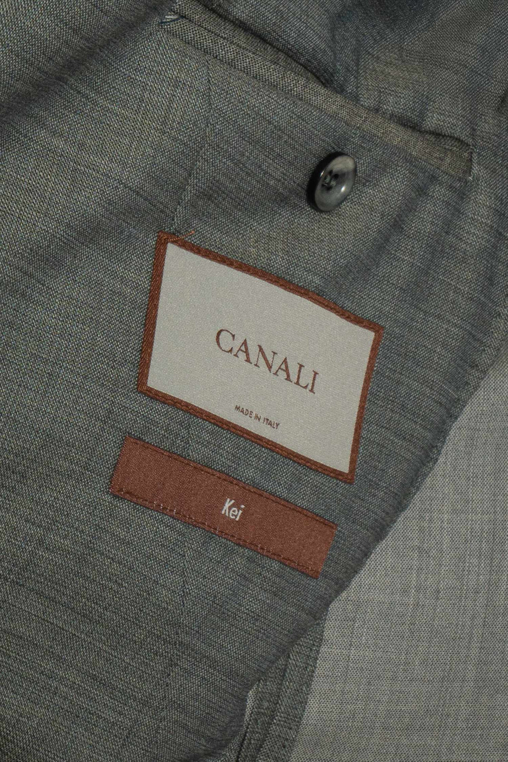 CANALI | Drop 7 Two-Tone Suit | Olive Green