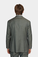 CANALI | Drop 7 Two-Tone Suit | Olive Green