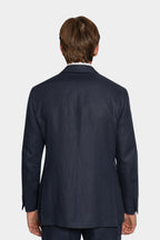 CANALI | Drop 7 Linen Suit | Navy