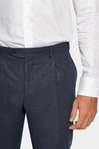 CANALI | Drop 7 Linen Suit | Navy