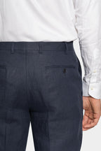 CANALI | Drop 7 Linen Suit | Navy