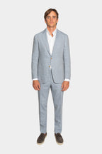 CANALI | Kei Linen & Wool Suit | Light Blue