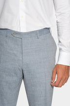 CANALI | Kei Linen & Wool Suit | Light Blue