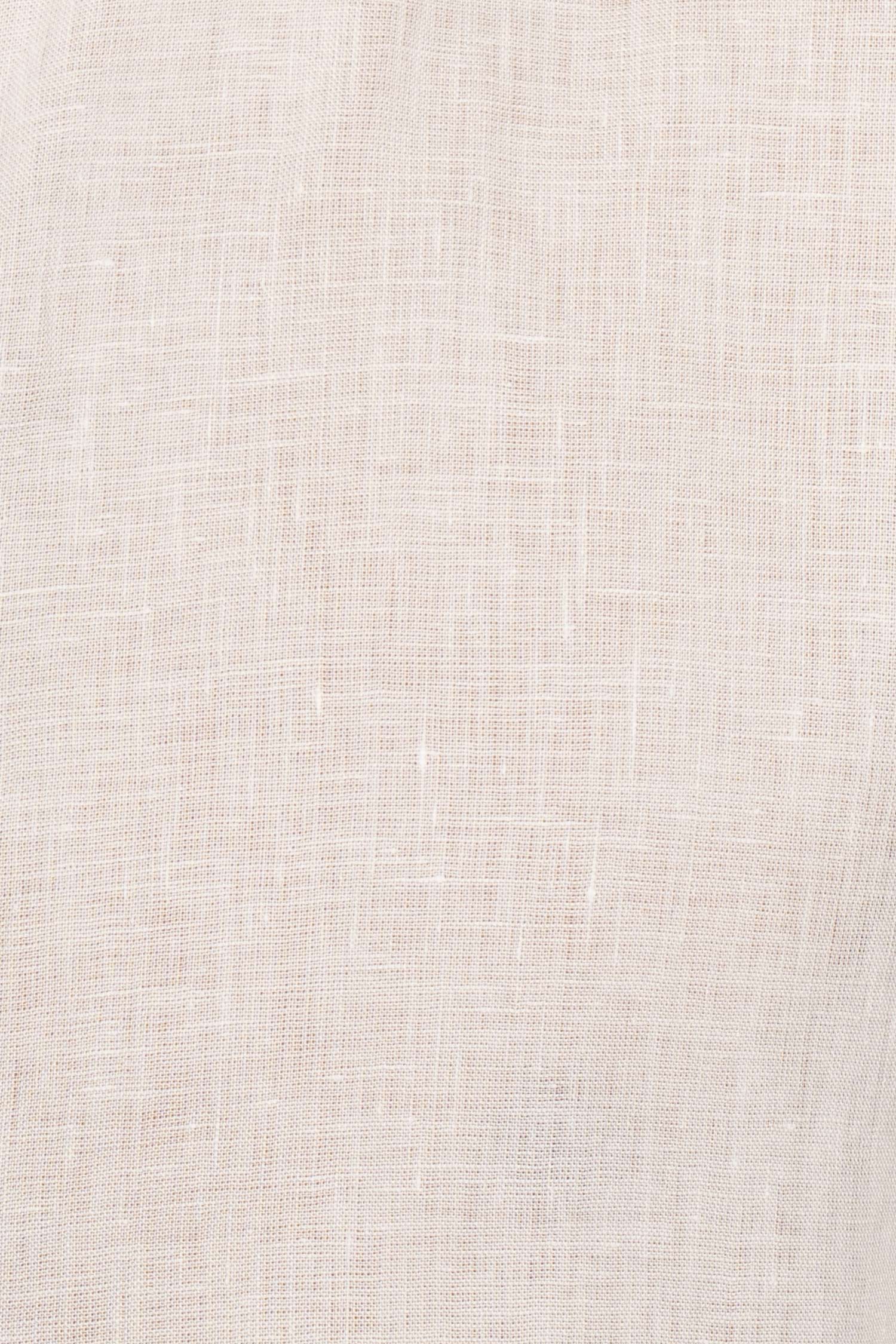 CANALI | Linen Shirt With Placket | White