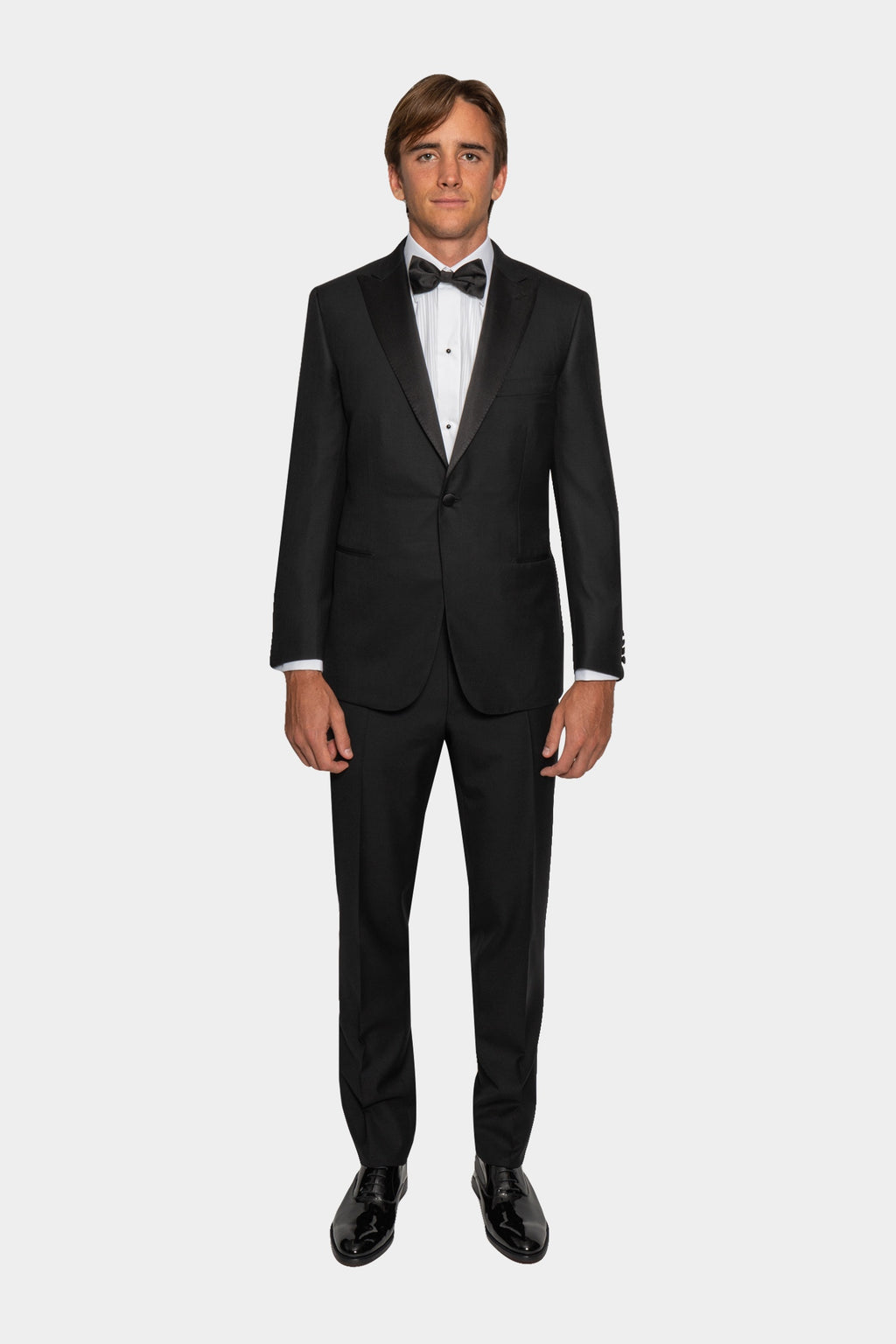 BRIONI | Tuxedo Peak Collar | Black