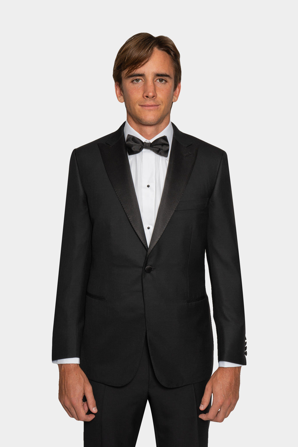 BRIONI | Tuxedo Peak Collar | Black