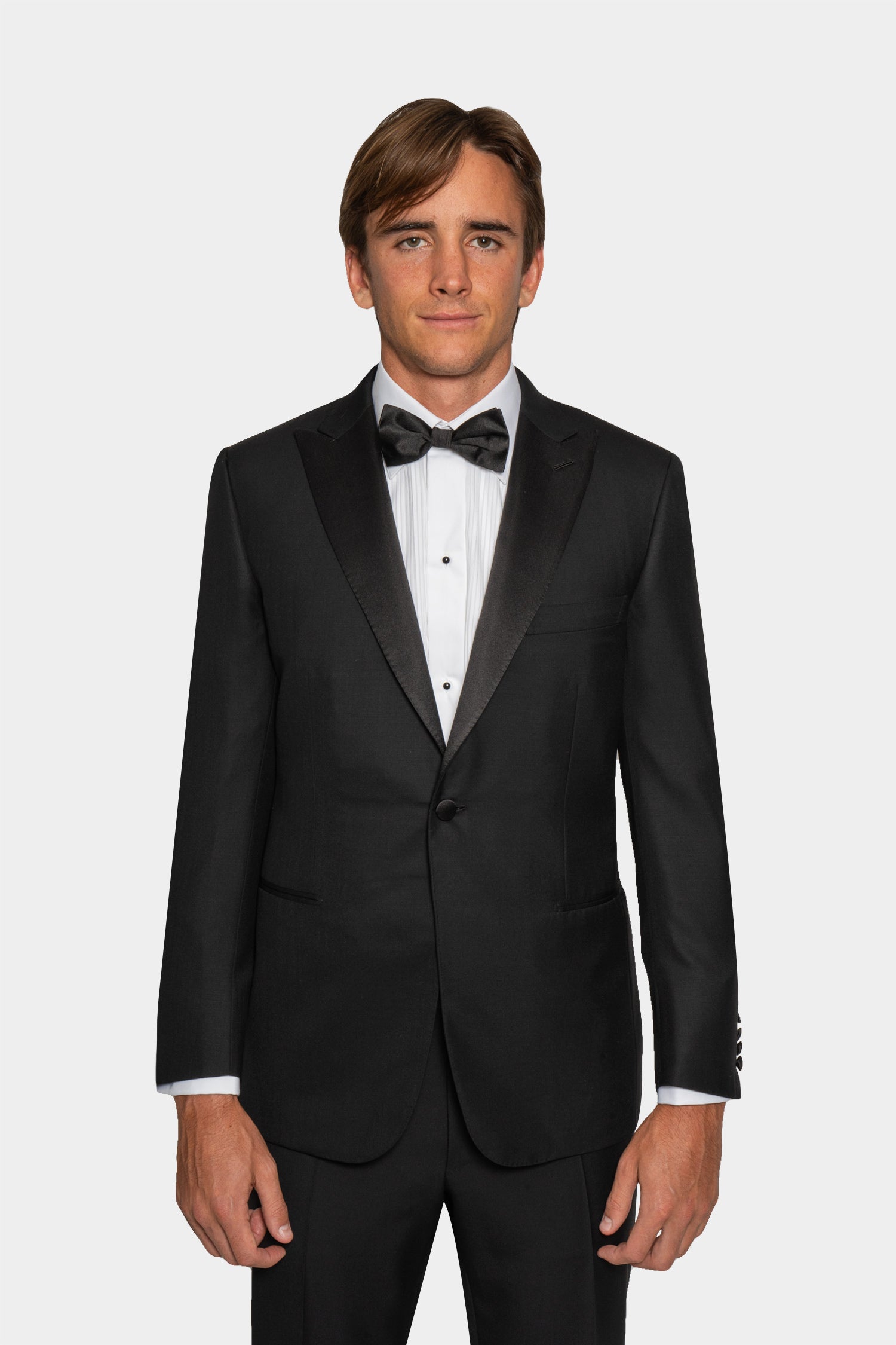 BRIONI | Tuxedo Peak Collar | Black
