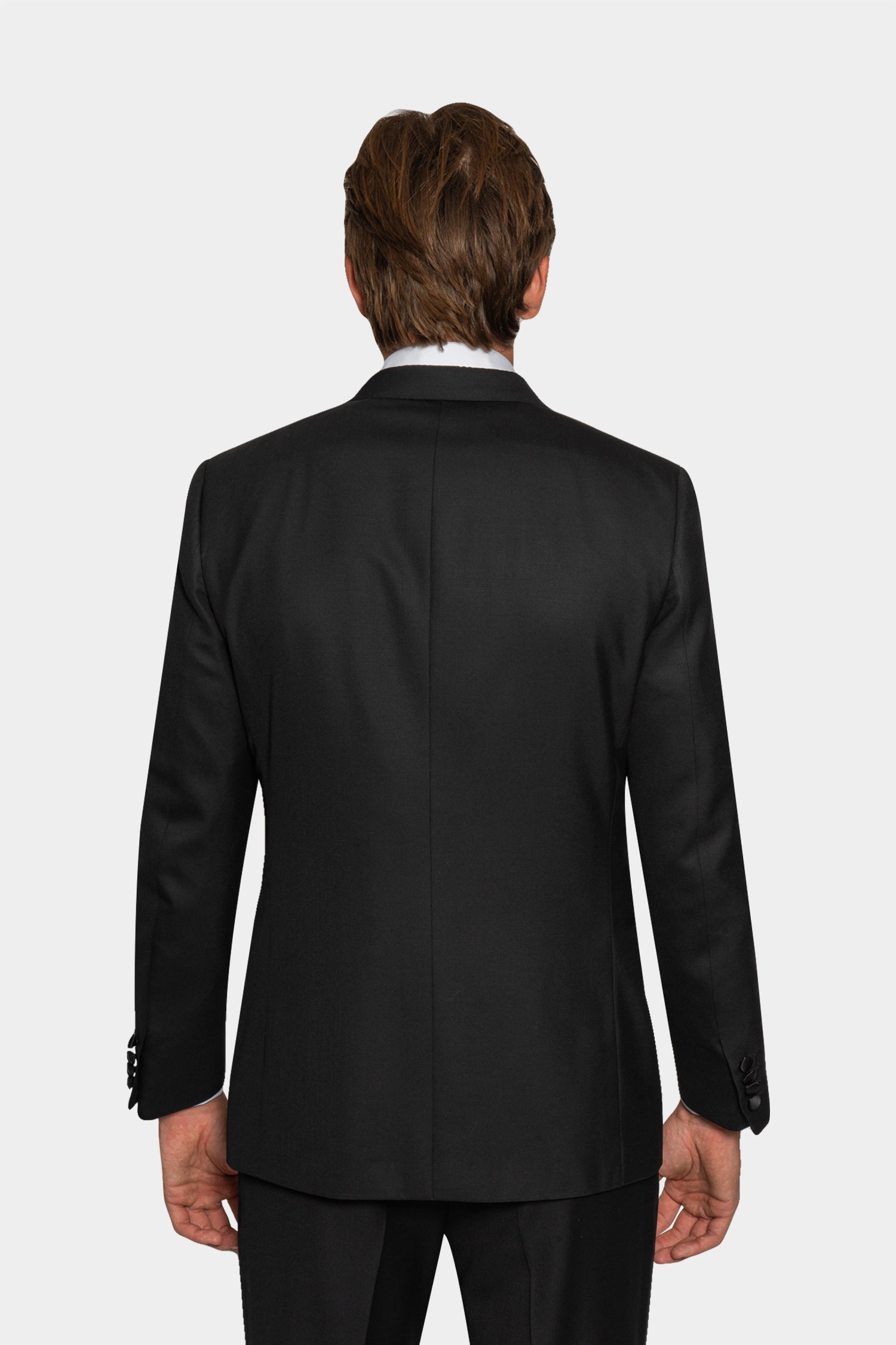 BRIONI | Tuxedo Peak Collar | Black