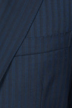 BRIONI | Stripe Suit | French Navy