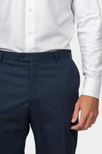 BRIONI | Stripe Suit | French Navy
