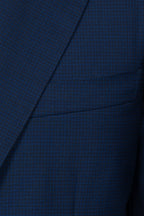 BRIONI | Ventiquattro Check Suit | Dark Blue