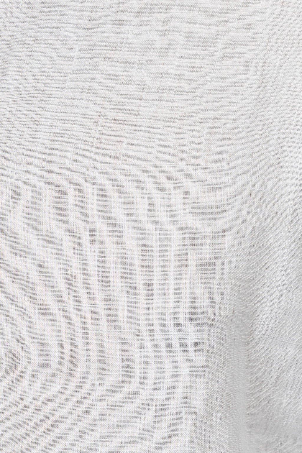 ALTEA | Mandarin Collar Shirt | White