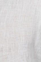 ALTEA | Mandarin Collar Shirt | White