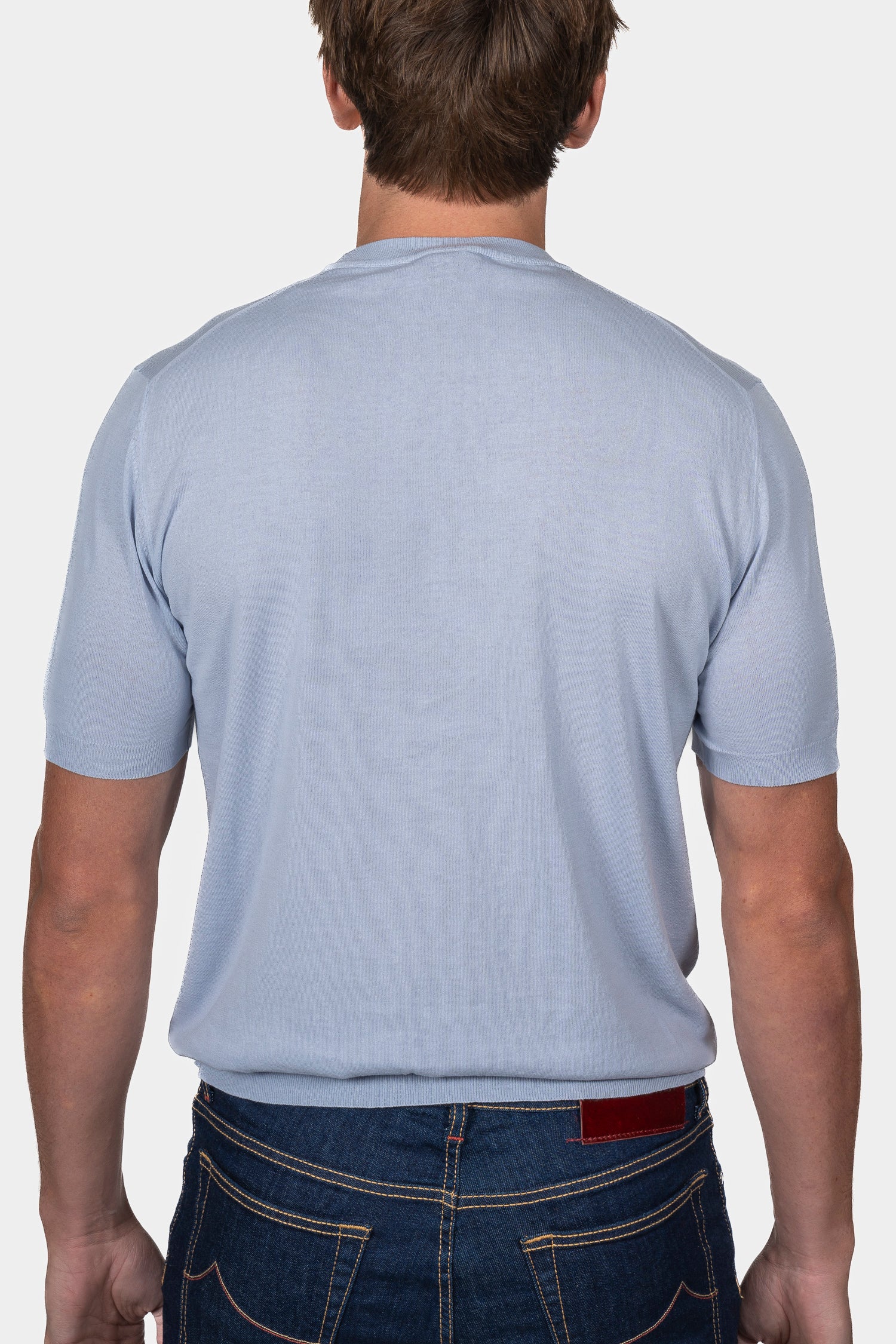 ALTEA | Knitted T-Shirt | Periwinkle
