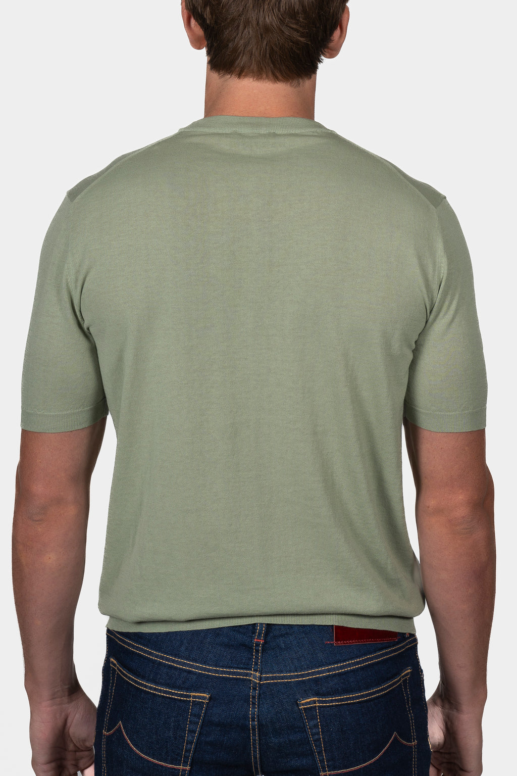 ALTEA | Knitted T-Shirt | Green