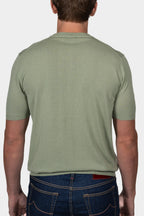 ALTEA | Knitted T-Shirt | Green