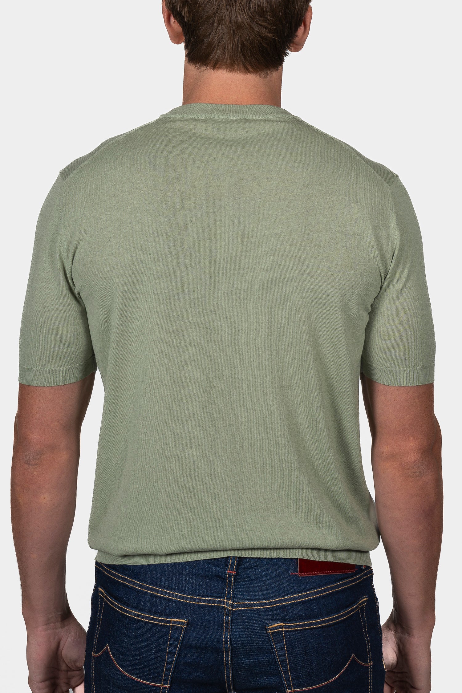 ALTEA | Knitted T-Shirt | Green