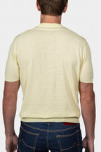 ALTEA | Knitted T-Shirt | Yellow