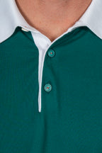 KITON | Knitted Polo | Dark Green