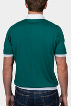 KITON | Knitted Polo | Dark Green