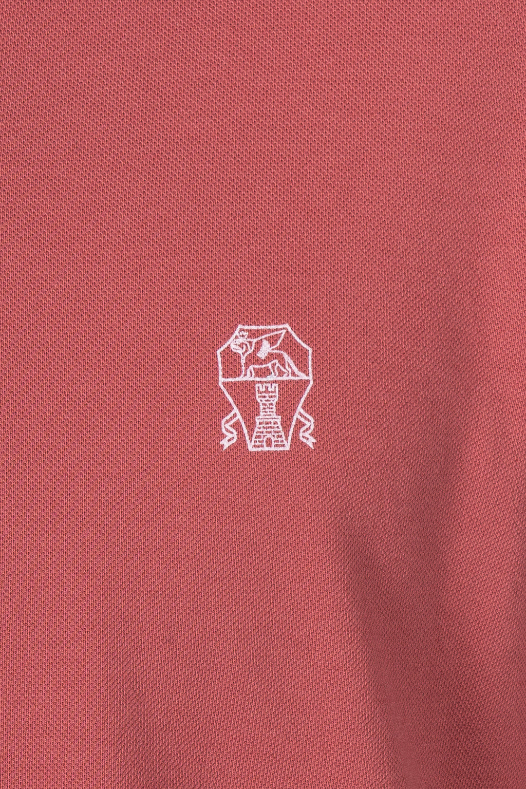 BRUNELLO CUCINELLI | Regular Fit Polo | Dark Pink