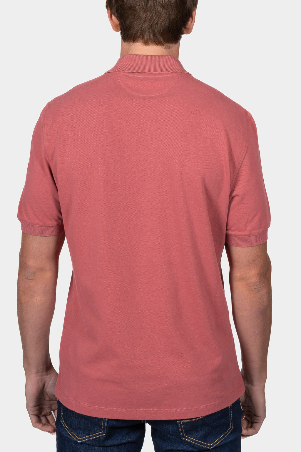 BRUNELLO CUCINELLI | Regular Fit Polo | Dark Pink