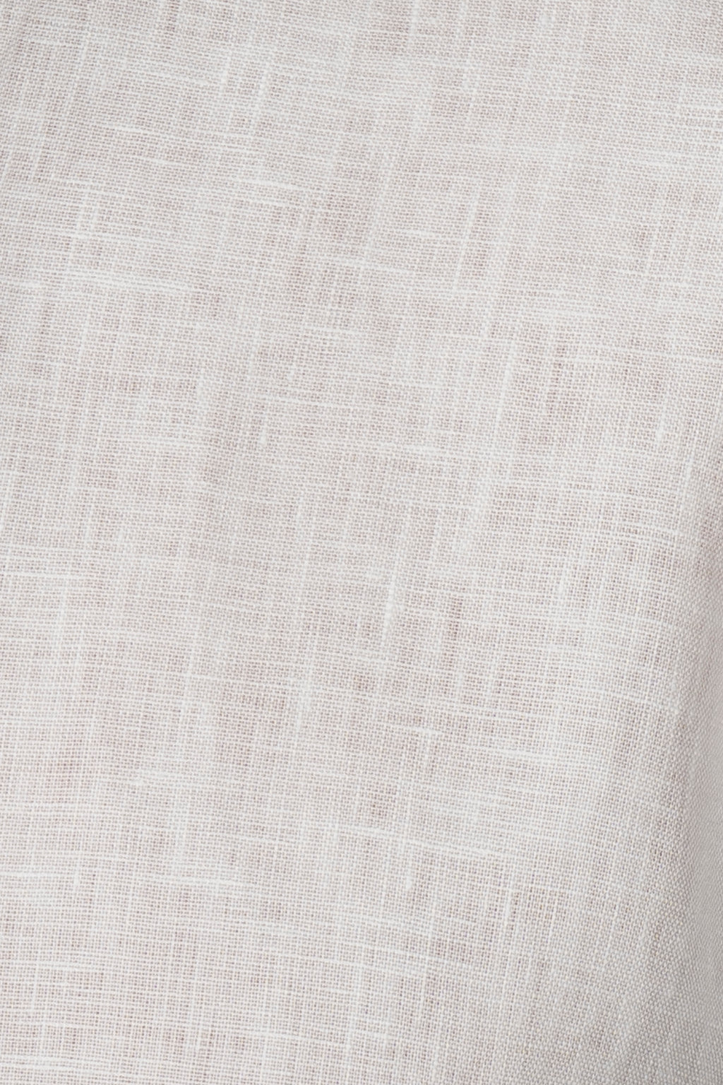 CANALI | Plain Linen Shirt | White