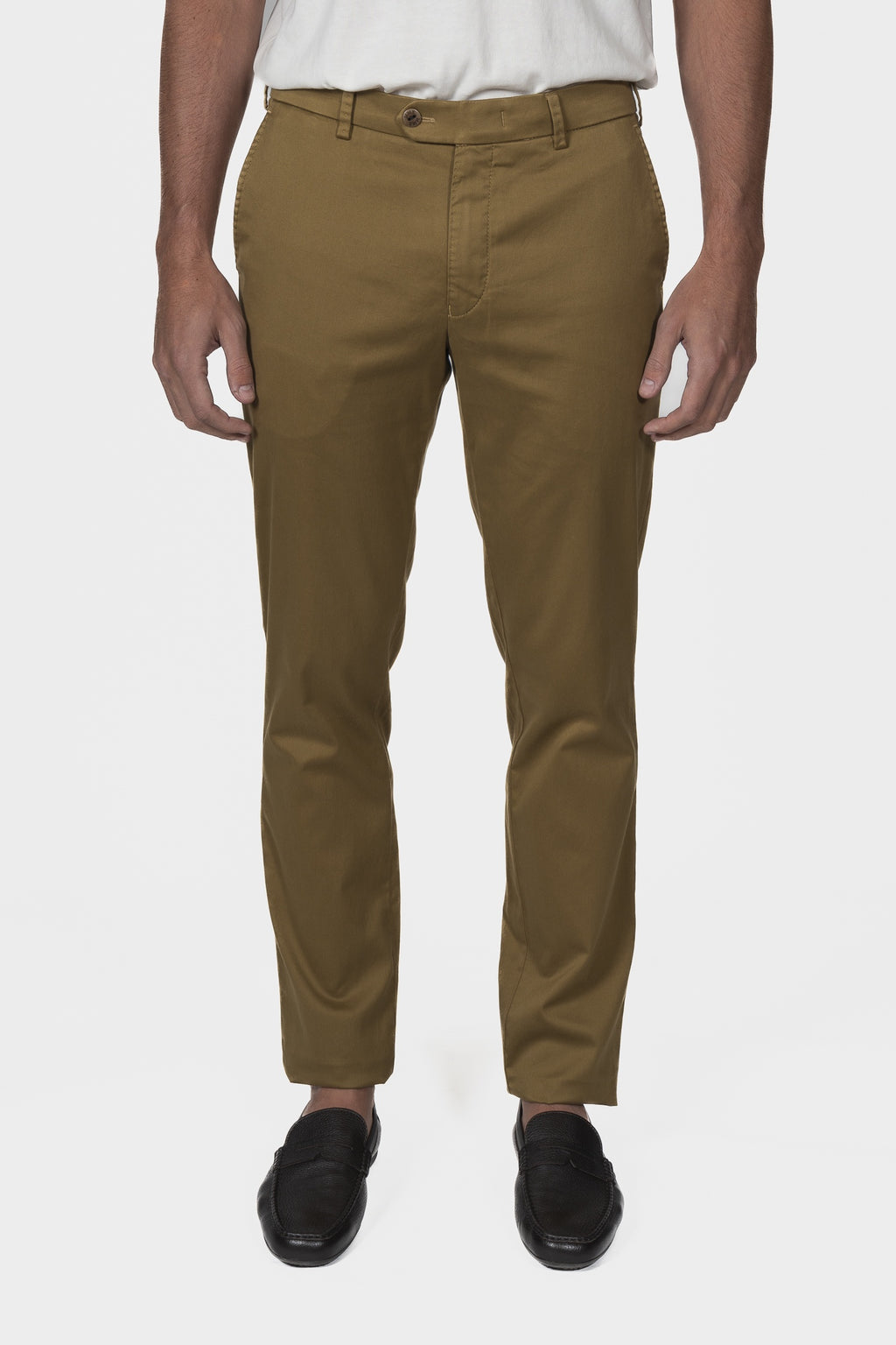 MMX | Sea Island Cotton Chinos | Tan
