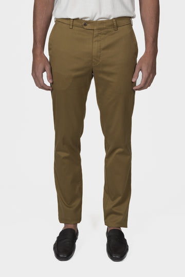 MMX Tan Sea Island Cotton Chinos